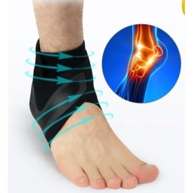 Ankle Support Brace Safety Running Basketball Sports Ankle Sleeves (Option: S-2pcs-Set)